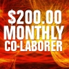 $200.00 Monthly Co-Laborer