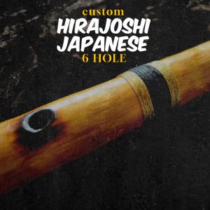 Hirajoshi Japanese Scale 6 Hole Bamboo